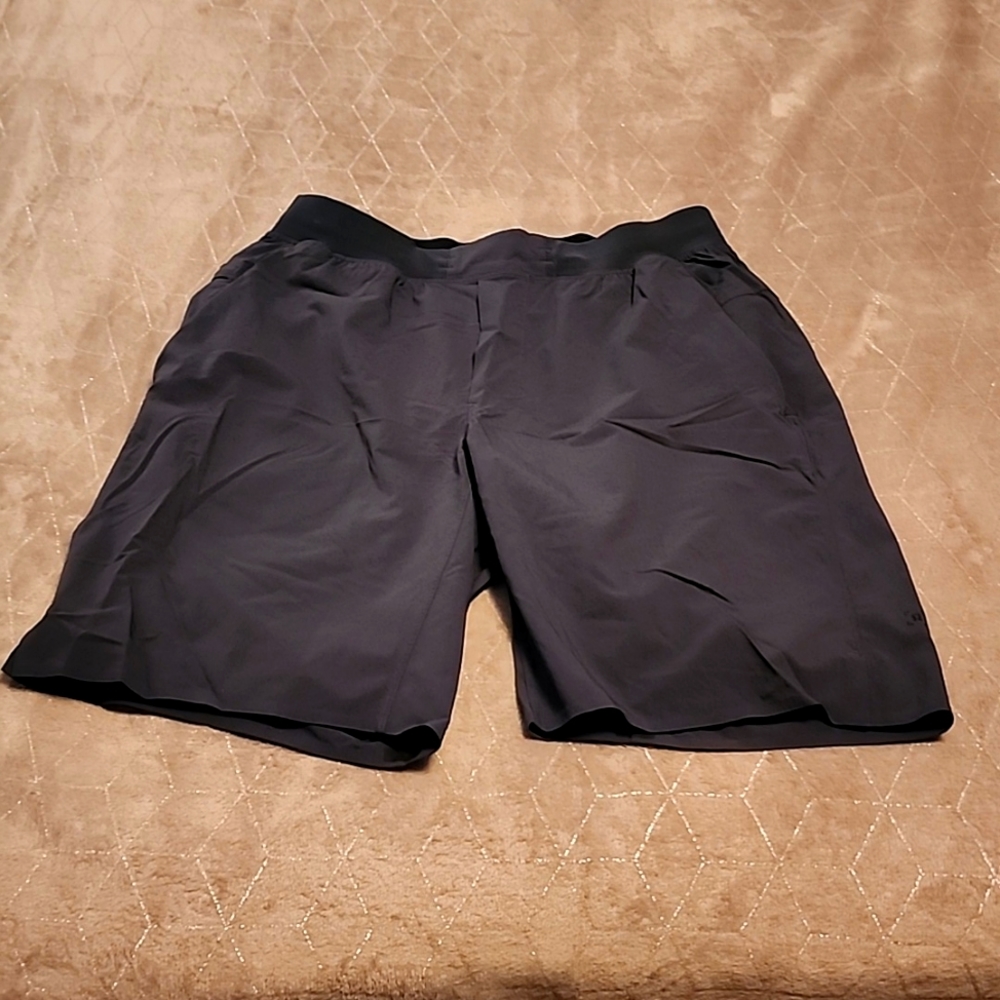 Lululemon Teal/Grey Medium Shorts